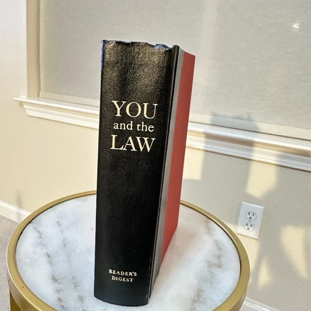 You and the Law” Legal Reference Book – Reader’s Digest, 1971 Fifth Printing